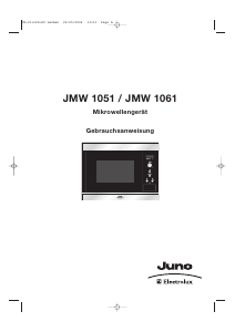 Bedienungsanleitung Juno-Electrolux JMW1051E Mikrowelle