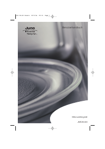 Bedienungsanleitung Juno-Electrolux JME26408U Mikrowelle