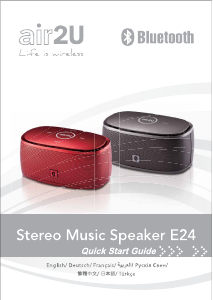 Manual Aiptek E24 air2U Speaker