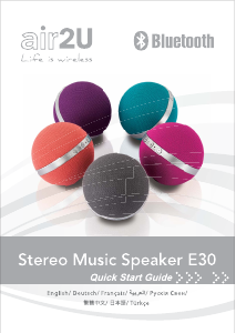Manual Aiptek E30 air2U Speaker