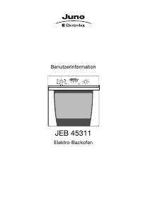 Bedienungsanleitung Juno-Electrolux JEB45311E Backofen