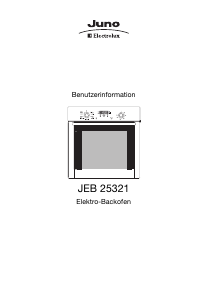 Bedienungsanleitung Juno-Electrolux JEB25321E Backofen
