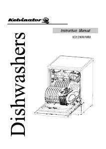 Manual Kelvinator KD12MM Dishwasher