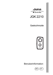 Bedienungsanleitung Juno-Electrolux JGK2210 Kochfeld