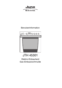 Bedienungsanleitung Juno-Electrolux JTH45301B Herd
