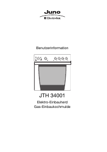 Bedienungsanleitung Juno-Electrolux JTH34001B Herd