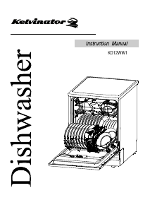 Manual Kelvinator KD12WW1 Dishwasher