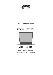 Bedienungsanleitung Juno-Electrolux JTH34001W Herd