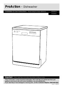 Manual ProAction 478/9114 Dryer
