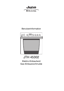 Bedienungsanleitung Juno-Electrolux JTH45302E Herd