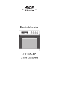 Bedienungsanleitung Juno-Electrolux JEH65901A Herd