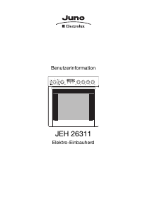 Bedienungsanleitung Juno-Electrolux JEH26311E Herd