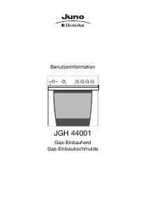 Bedienungsanleitung Juno-Electrolux JGH44001E Herd