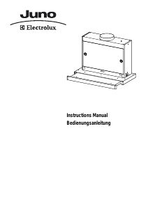 Manual Juno-Electrolux JDA5541E Cooker Hood