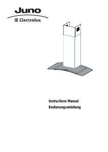 Handleiding Juno-Electrolux JDK9582E Afzuigkap