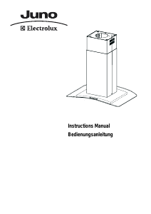 Bedienungsanleitung Juno-Electrolux JDI5571E Dunstabzugshaube