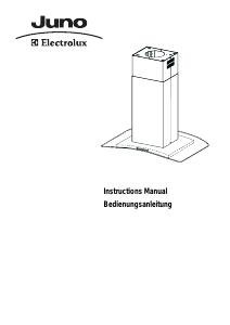 Manual Juno-Electrolux JDI9582E Cooker Hood