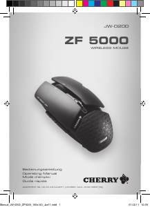 Mode d’emploi Cherry ZF 5000 Souris