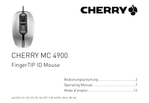 Mode d’emploi Cherry MC 4900 Souris