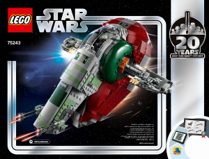 Návod Lego set 75243 Star Wars Slave l