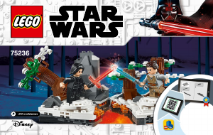 Manuale Lego set 75236 Star Wars Duello sulla base Starkiller