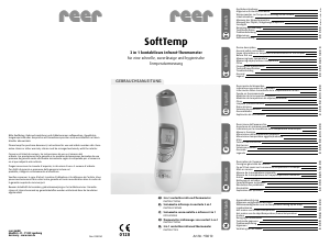 Manual Reer SoftTemp 3in1 Thermometer