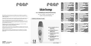 Manual Reer SkinTemp 3in1 Thermometer