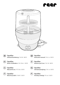 Manuale Reer VapoMax Sterilizzatore