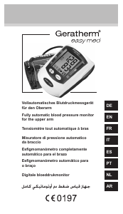 Bedienungsanleitung Geratherm GT-868UF Easy Med Blutdruckmessgerät