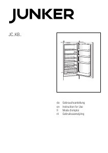 Käyttöohje Junker JC30KB30 Jääkaappi