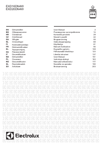 Priročnik Electrolux EXD20DN4W Razvlaževalnik
