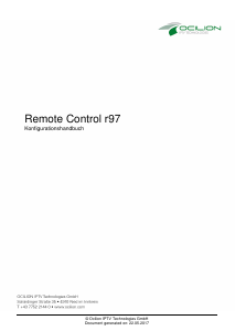 Manual Ocilion R97 Remote Control
