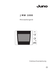 Bedienungsanleitung Juno JMW1000E Mikrowelle