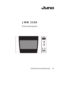 Bedienungsanleitung Juno JMW2100S Mikrowelle