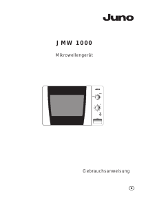 Bedienungsanleitung Juno JMW1000A Mikrowelle