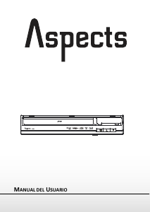Manual de uso Aspects LW209 Reproductor DVD