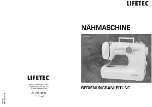 Bedienungsanleitung Lifetec LT 8709 Nähmaschine