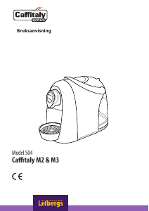 Bruksanvisning Caffitaly M2 Kaffebryggare