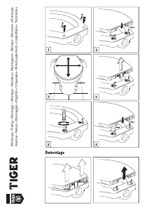 Manuale Tiger Burton Sedile WC