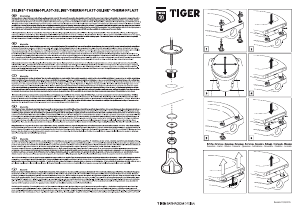 Manual Tiger Milan Assento de sanita