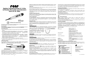 Handleiding Reer SC 19 Flex Thermometer