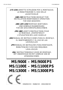 Manuale MACH MS/900E Lavastoviglie