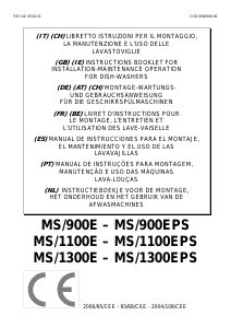 Manuale MACH MS/900EPS Lavastoviglie