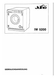 Bedienungsanleitung Juno-Le Maitre IW5200 Waschmaschine