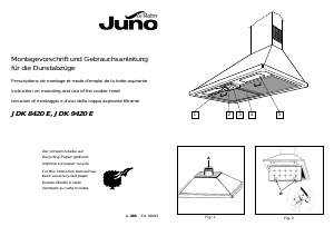 Handleiding Juno-Le Maitre JDK8420S Afzuigkap