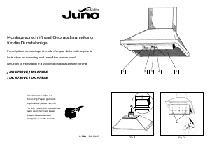 Handleiding Juno-Le Maitre JDK8730W Afzuigkap