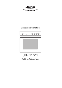 Bedienungsanleitung Juno-Electrolux JEH11001S Herd