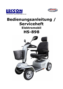 Bedienungsanleitung Lecson HS-898 Elektromobil