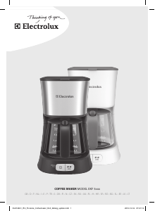Manual Electrolux EKF5210 ErgoSense Máquina de café