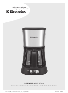 Bruksanvisning Electrolux EKF5220 ErgoSense Kaffebryggare